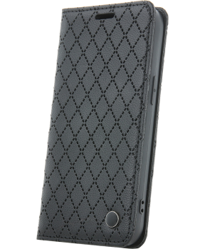 Onasi preklopna torbica Karo za Samsung Galaxy A15 5G - črn