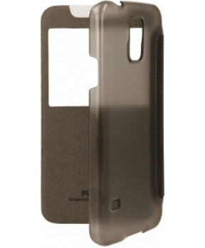 Slika izdelka: Rock preklopna torbica z okenčkom za Samsung Galaxy S5 G900 črna