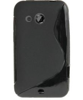 S silikonski ovitek HTC Desire 200 črn