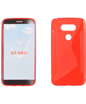 Slika izdelka: S silikonski ovitek LG G5 H850 rdeč