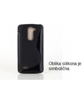 S silikonski ovitek Microsoft Lumia 640 črn