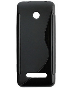 S silikonski ovitek Nokia 225 črn
