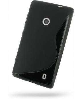 S silikonski ovitek Nokia LUMIA 520 črn