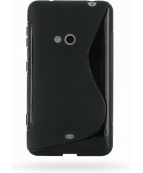 S silikonski ovitek Nokia LUMIA 625 črn