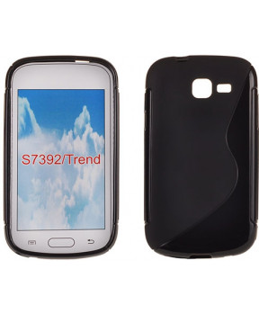 S silikonski ovitek Samsung Galaxy Trend Lite S7390 črn