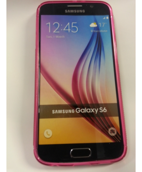 S silikonski ovitek Samsung Galaxy S6 G920 pink