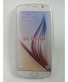 S silikonski ovitek Samsung Galaxy S6 G920 prozoren