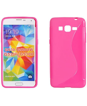 S silikonski ovitek Samsung Galaxy Grand Prime G5308 pink