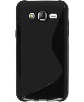 S silikonski ovitek Samsung Galaxy J5 J500 črn