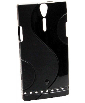Slika izdelka: S silikonski ovitek SONY Xperia S LT26i ( Arc HD, Nozomi ) črn