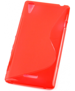 S silikonski ovitek SONY Xperia Z3 rdeč
