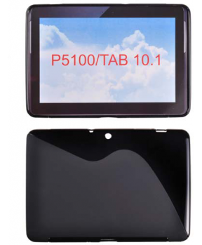 S silikonski ovitek za Samsung Galaxy Tab 2 10.1 P5100 črn