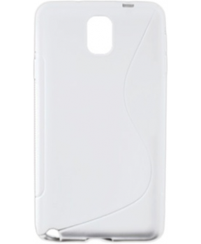 S silikonski ovitek za Samsung N9000 Galaxy NOTE 3 bel