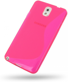 S silikonski ovitek za Samsung N9000 Galaxy NOTE 3 pink