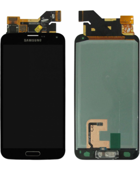 SAMSUNG LCD + Touch za SAMSUNG Galaxy S5 G900 črn