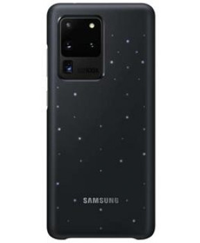 SAMSUNG original LED ovitek EF-KG988CBE za SAMSUNG Galaxy S20 Ultra G988 - črna zaščita zadnjega dela