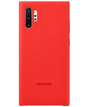 SAMSUNG original silikonski ovitek EF-PN975TRE za SAMSUNG Galaxy Note 10 Plus N975 - rdeč