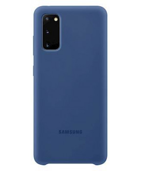 SAMSUNG original silikonski ovitek EF-PG980TNE za SAMSUNG Galaxy S20 G980 - moder