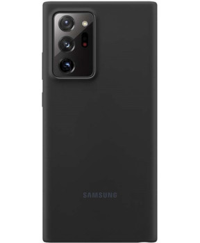 SAMSUNG original silikonski ovitek EF-PN985TBE za SAMSUNG Galaxy Note 20 Ultra N985 - črn