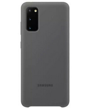 SAMSUNG original silikonski ovitek EF-PG980TJE za SAMSUNG Galaxy S20 G980 - siv