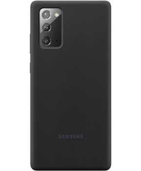 SAMSUNG original silikonski ovitek EF-PN980TBE za SAMSUNG Galaxy Note 20 N980 - črn