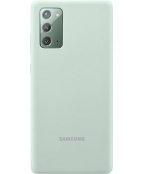 SAMSUNG original silikonski ovitek EF-PN980TME za SAMSUNG Galaxy Note 20 N980 - mint