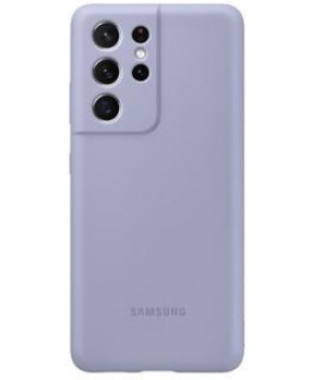 SAMSUNG original silikonski ovitek EF-PG998TVE za SAMSUNG Galaxy S21 Ultra G998 - vijola