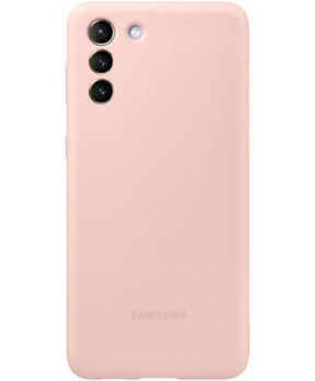 SAMSUNG original silikonski ovitek EF-PG996TPE za SAMSUNG Galaxy S21 Plus G996 - roza