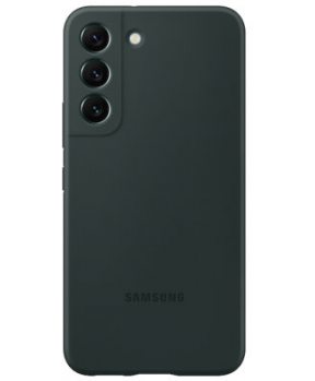 Samsung original silikonski ovitek EF-PS906TGE za Samsung Galaxy S22 Plus 5G - temno zelen