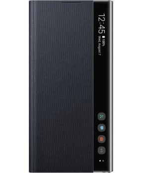 SAMSUNG original torbica Clear View EF-ZN970CBE za SAMSUNG Galaxy Note 10 N970 - črna