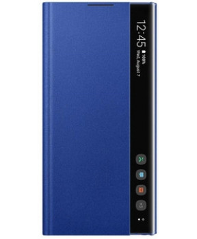 SAMSUNG original torbica Clear View EF-ZN975CLE za SAMSUNG Galaxy Note 10 Plus N975 - moder