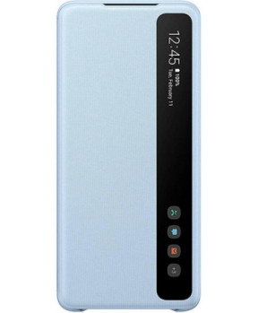 SAMSUNG original torbica Clear View EF-ZG985CLE za SAMSUNG Galaxy S20 Plus G985 - modra