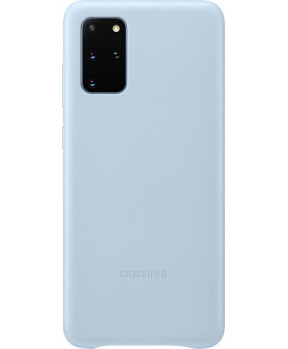 SAMSUNG original usnjen ovitek EF-VG985LLE za SAMSUNG Galaxy S20 Plus G985 - zaščita zadnjega dela - modra