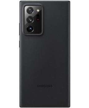 Slika izdelka: SAMSUNG original usnjen ovitek EF-VN985LBE za SAMSUNG Galaxy Note 20 Ultra N985 - zaščita zadnjega dela - črna