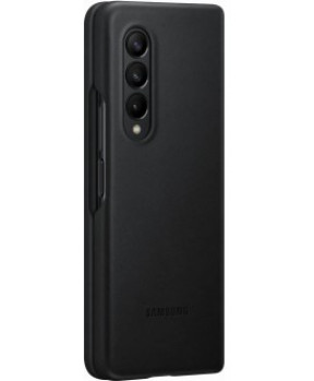 Slika izdelka: SAMSUNG original usnjen ovitek EF-VF926LBE za SAMSUNG Galaxy Z Fold 3 F926 - zaščita zadnjega dela - črn