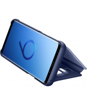 SAMSUNG original torbica Clear View EF-ZG965CLE za SAMSUNG Galaxy S9 plus modra