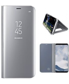 SAMSUNG original torbica Clear View EF-ZG950CSE za SAMSUNG Galaxy S8 srebrn