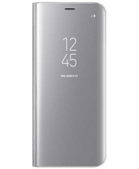 SAMSUNG original torbica Clear View EF-ZG955CSE za SAMSUNG Galaxy S8 Plus srebrn