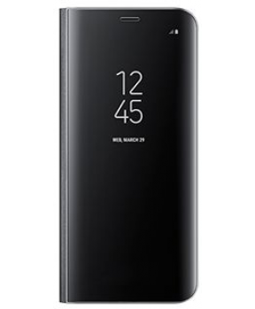 SAMSUNG original torbica Clear View EF-ZG955CBE za SAMSUNG Galaxy S8 Plus črn