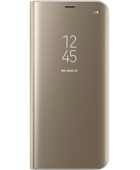 SAMSUNG original torbica Clear View EF-ZG955CFE za SAMSUNG Galaxy S8 Plus zlat
