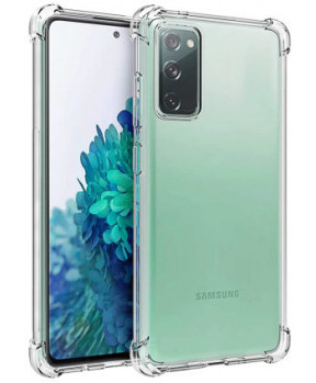 Slika izdelka: Silikonski ovitek ANTISHOCK za Samsung Galaxy S21 FE G990 - prozoren