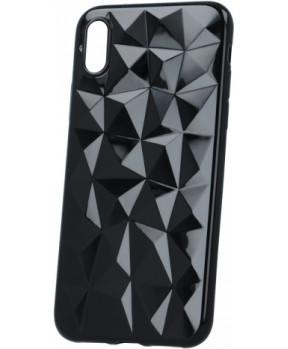 Silikonski ovitek DIAMOND za Samsung Galaxy A40 A405 - črn
