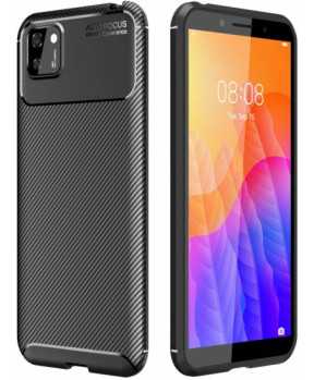 Silikonski ovitek Fokus za Huawei Y5p črn