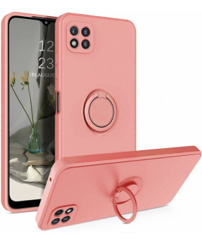Slika izdelka: Silikonski ovitek Liquid Ring za Xiaomi Redmi 9C - roza