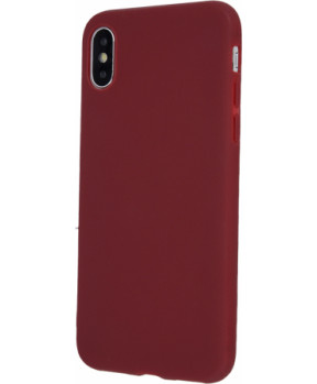 Silikonski ovitek za LG K40s - mat rdeč