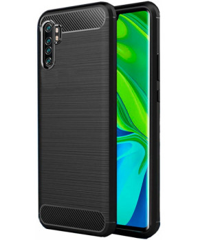 Silikonski ovitek za Samsung Galaxy A01 A015 - mat carbon črn
