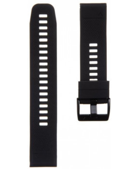 Slika izdelka: Silikonski pašček za uro 22 mm - Quick Fit - Fenix 5 / 6  - črn