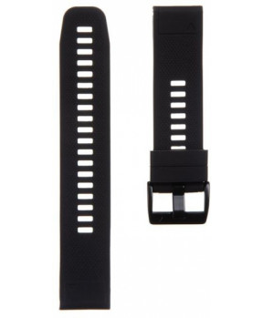 Slika izdelka: Silikonski pašček za uro 26 mm - Quick Fit - Fenix 5x / 6x  - črn