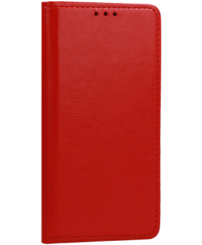 Special usnjena preklopna torbica za Xiaomi Redmi 13c - rdeča