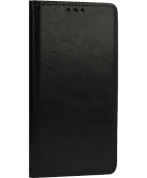 Special usnjena preklopna torbica za Samsung Galaxy S24 5G - črna